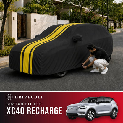 Volvo XC40 Recharge DriveCult Blaze custom-fit waterproof car body cover