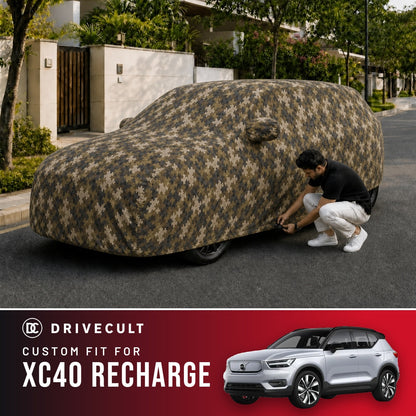 Volvo XC40 Recharge DriveCult Phantom custom-fit waterproof car body cover