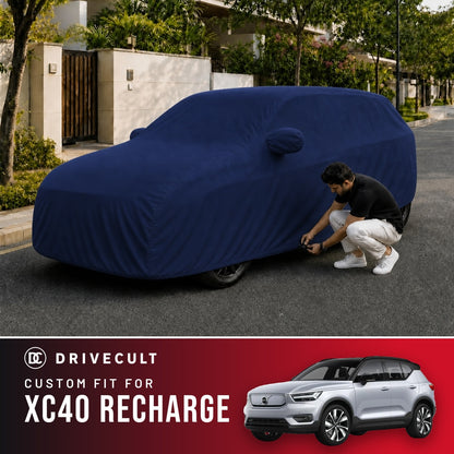 Volvo XC40 Recharge DriveCult Storm custom-fit waterproof car body cover