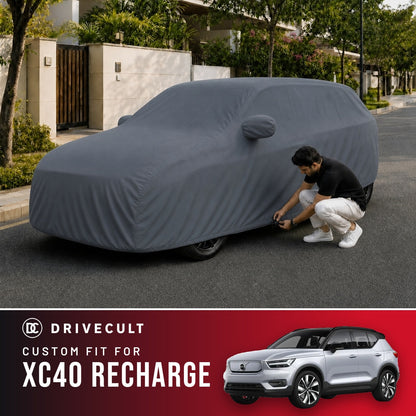Volvo XC40 Recharge DriveCult Titan custom-fit waterproof car body cover