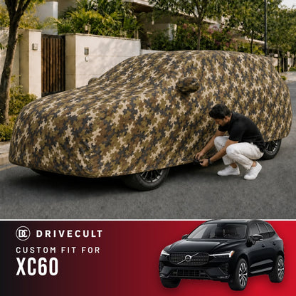 Volvo XC60 DriveCult Phantom custom-fit waterproof car body cover