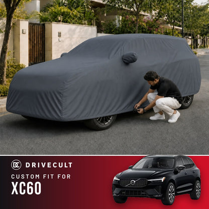 Volvo XC60 DriveCult Titan custom-fit waterproof car body cover