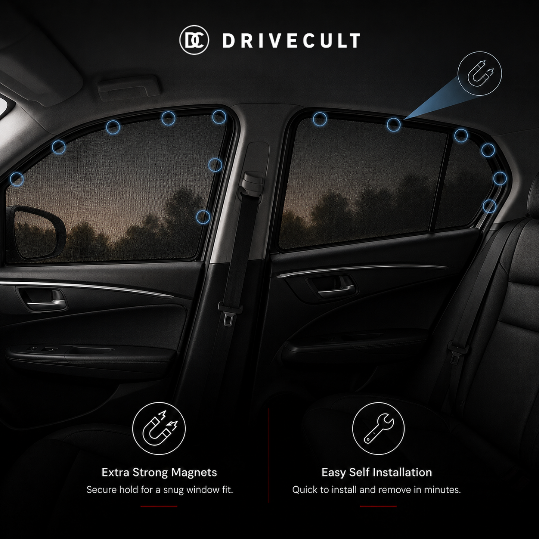 Kia Seltos magnetic curtains with strong magnets and a quick, no-drill install