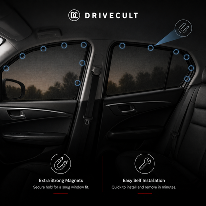 Kia Seltos magnetic curtains with strong magnets and a quick, no-drill install