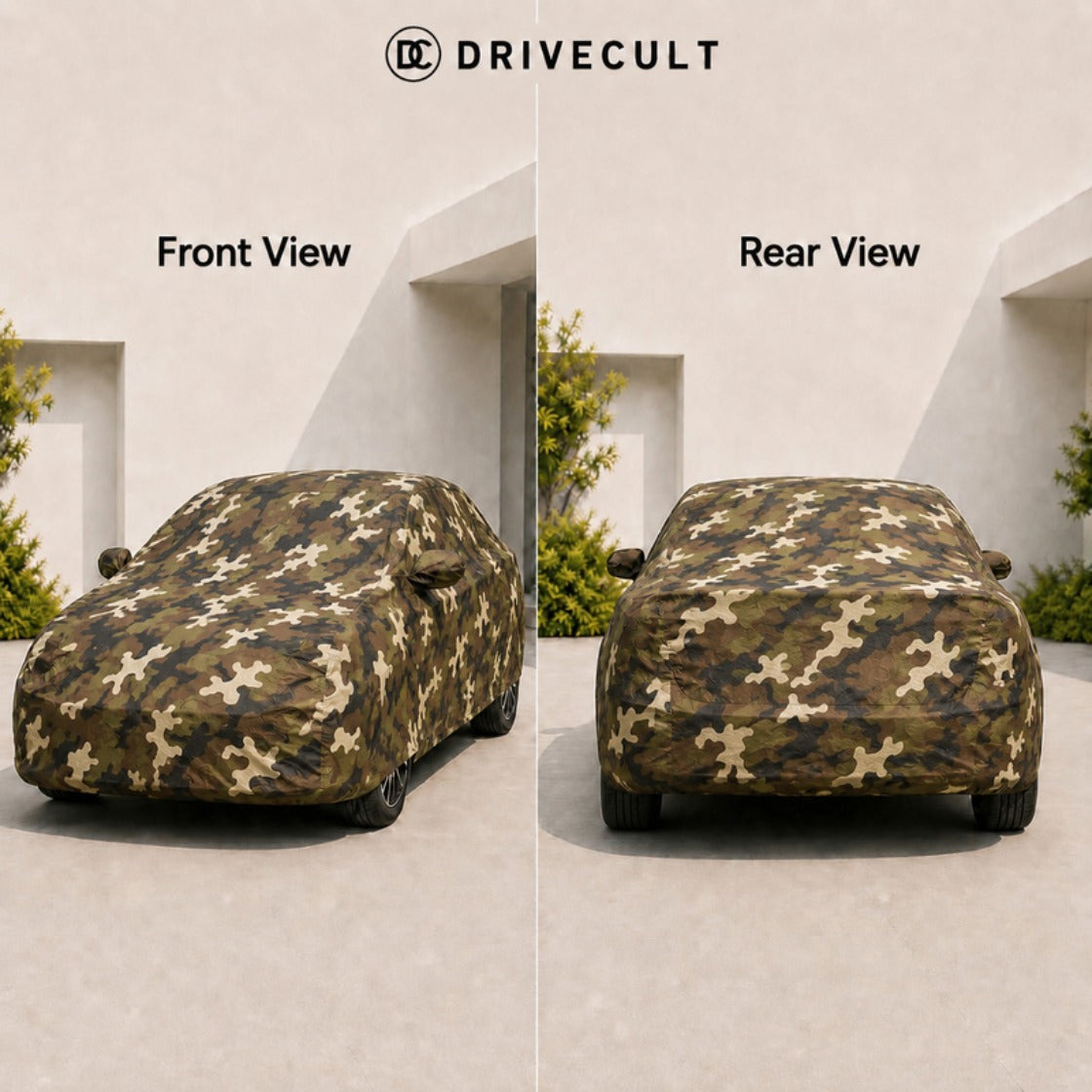 Tata Tigor · 2026–2028 Spyro Military body cover
