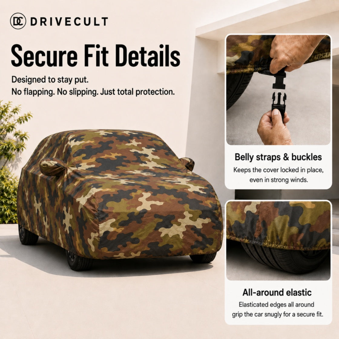 Toyota Belta Body Cover Spyro Military body cover