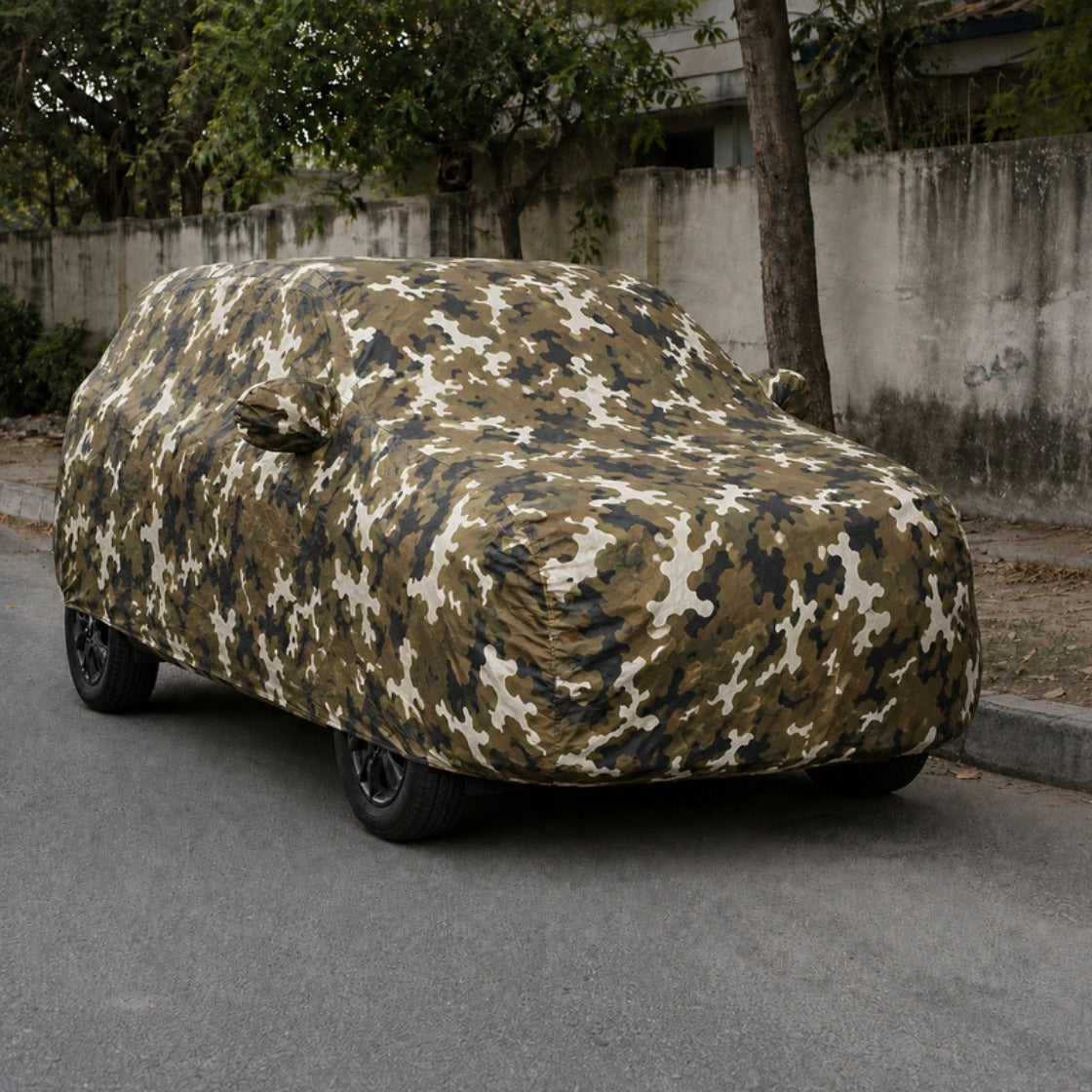 Tata Punch EV Spyro Military body cover