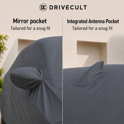 Renault Triber Body Cover Spyro Grey body cover