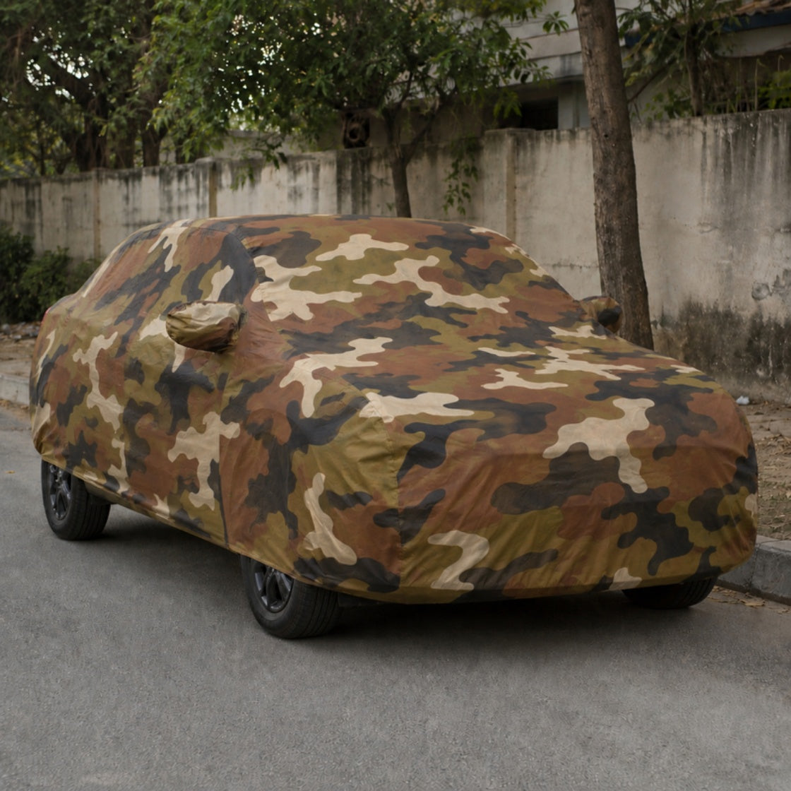 Honda Amaze Body Cover · 2018–2024 Spyro Military body cover