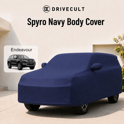 Ford Endeavour Body Cover · 2016–2022 Spyro Navy body cover