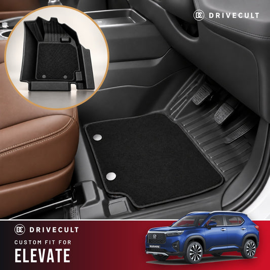 Honda Elevate DriveCult ATM X Mats custom-fit 2-layer floor mats