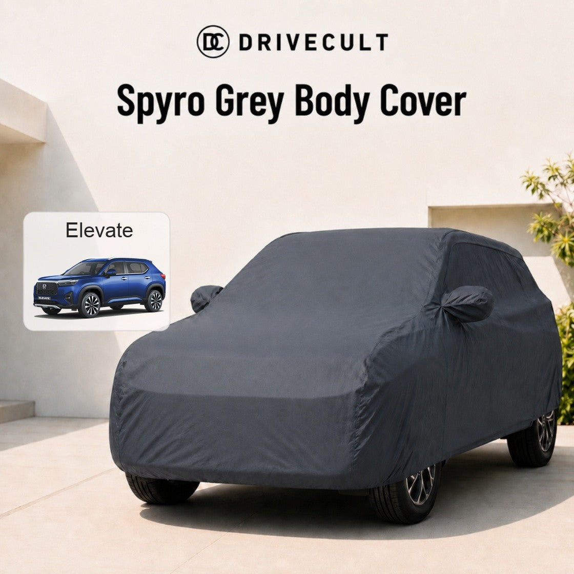Honda Elevate Body Cover Spyro Grey body cover