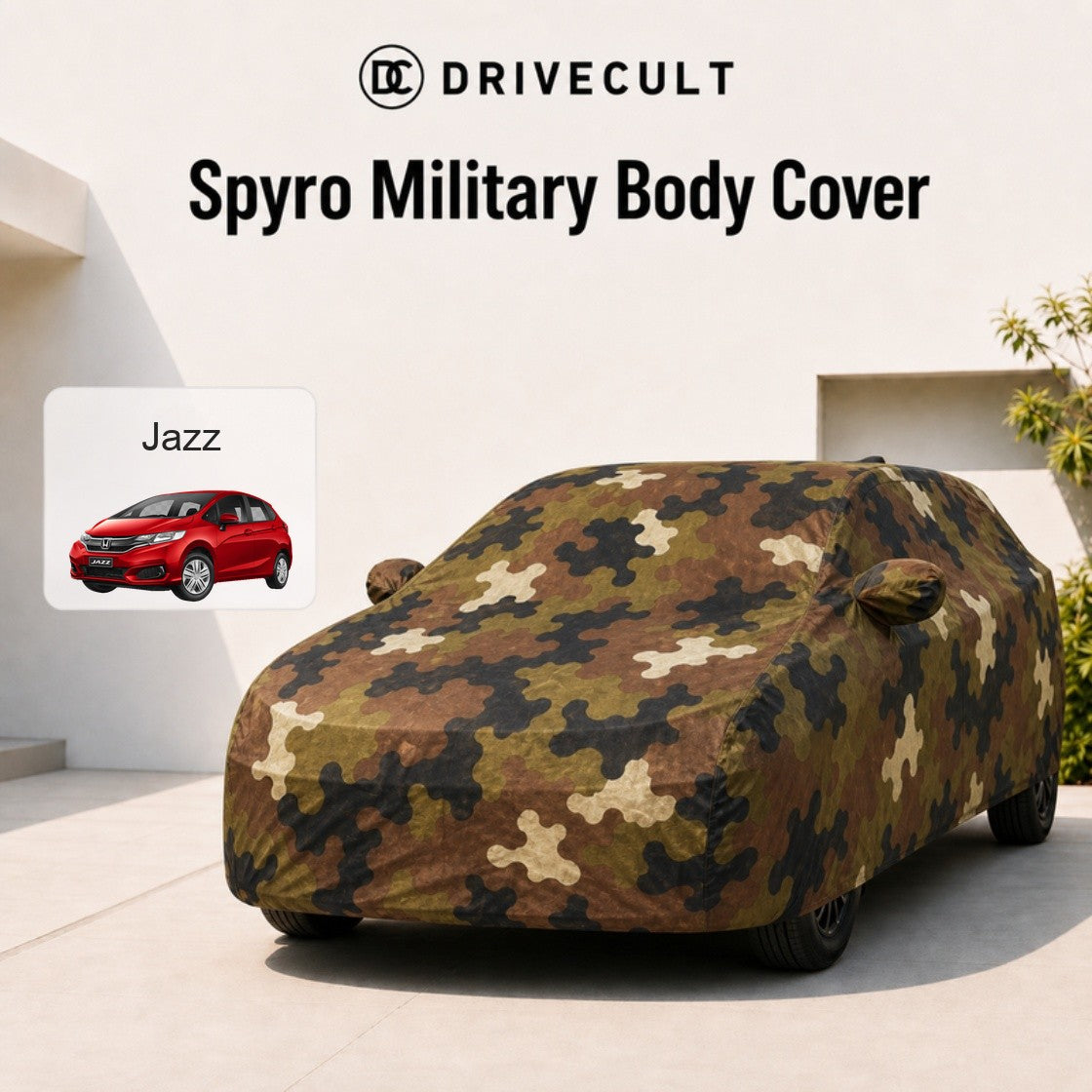 Honda Jazz 2018-2019 Spyro Military body cover