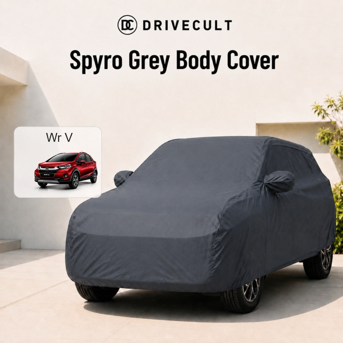 Honda Wr-V Body Cover Spyro Grey body cover