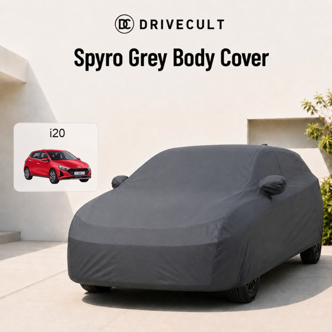 Hyundai i20 2021-2024 Spyro Grey body cover
