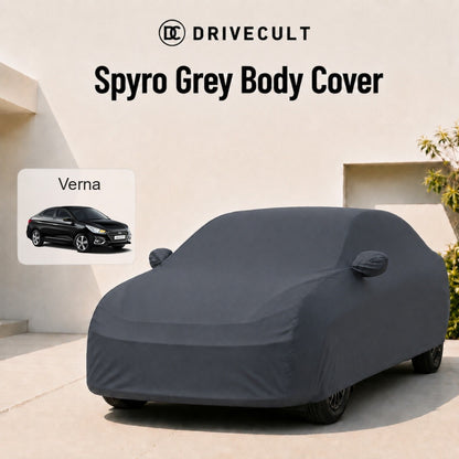 Hyundai Verna Body Cover · 2020–2022 Spyro Grey body cover