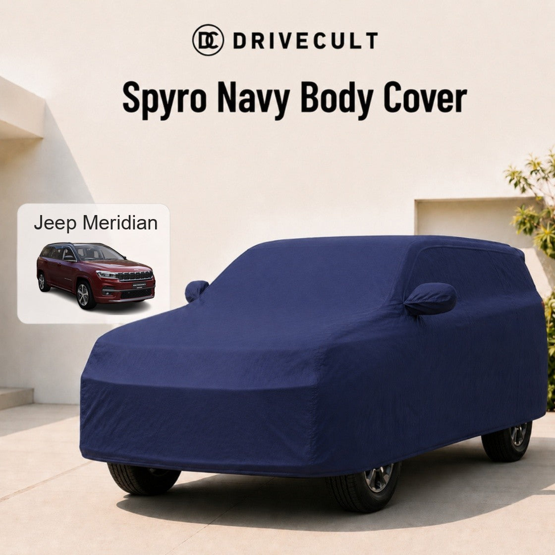 Jeep Jeep Meridian Body Cover Spyro Navy body cover