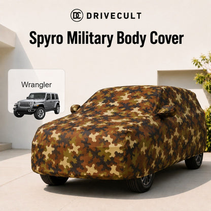 Jeep Wrangler Body Cover Spyro Military body cover