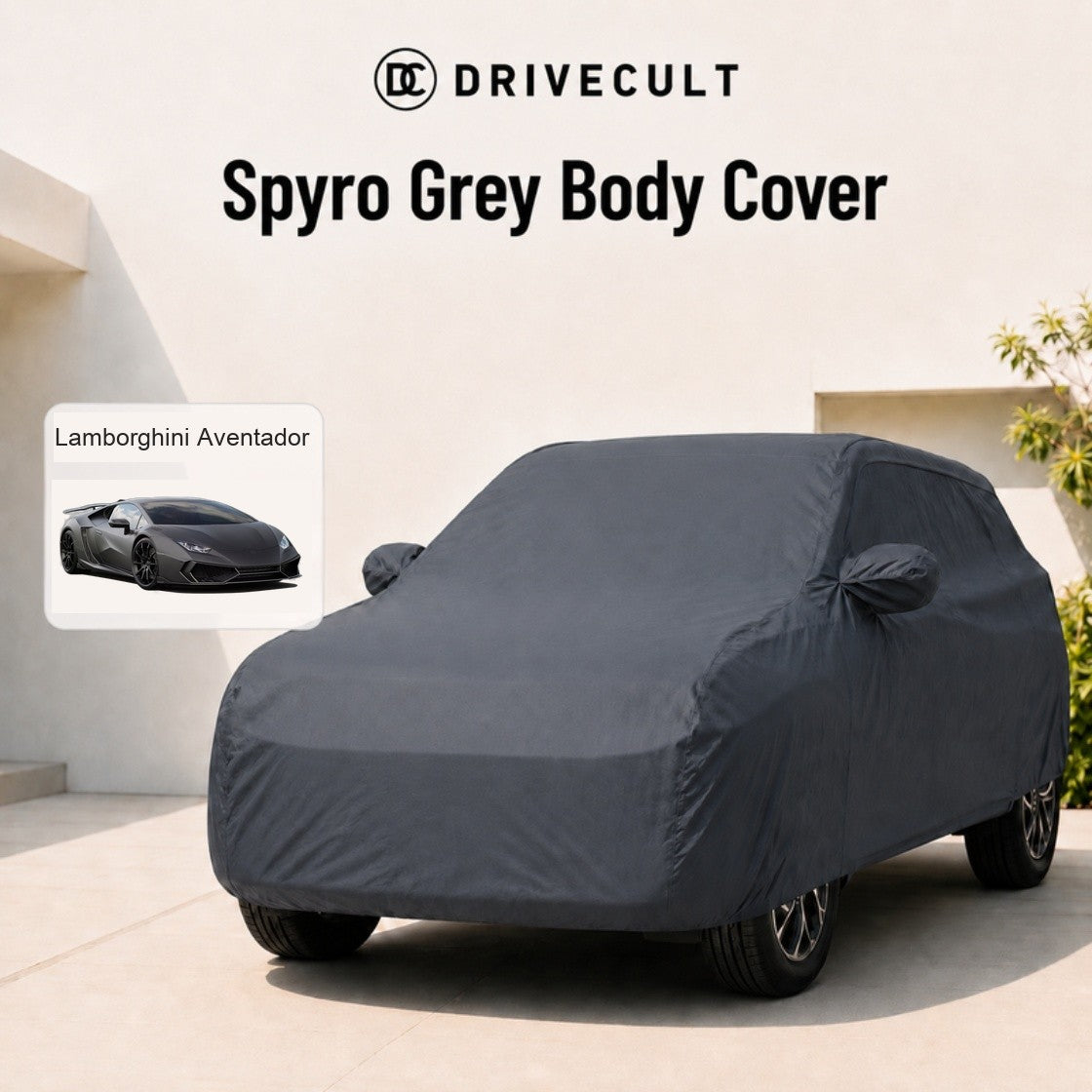 Lamborghini Aventador Spyro Grey body cover