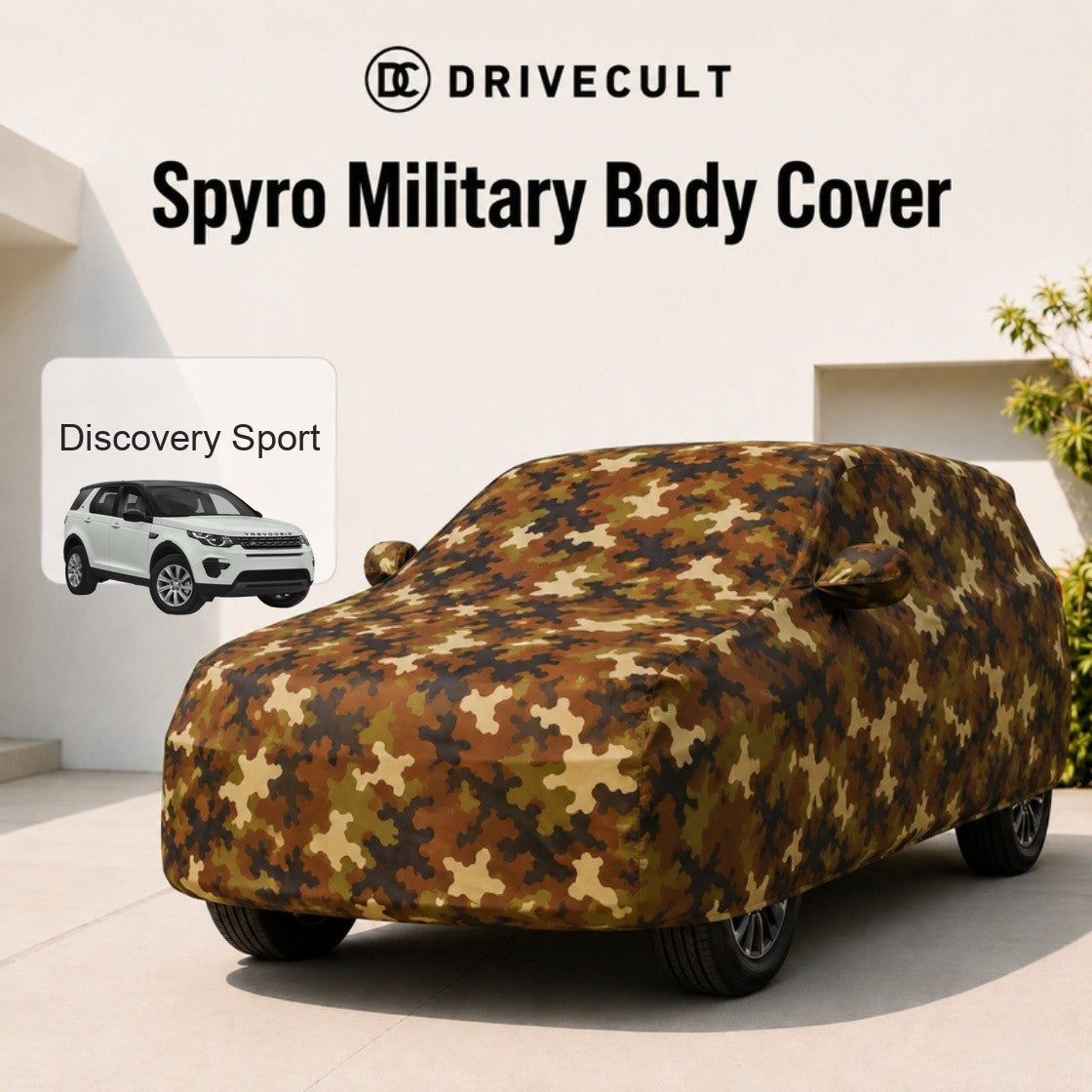 Land Rover Discovery Sport Body Cover Spyro Military body cover