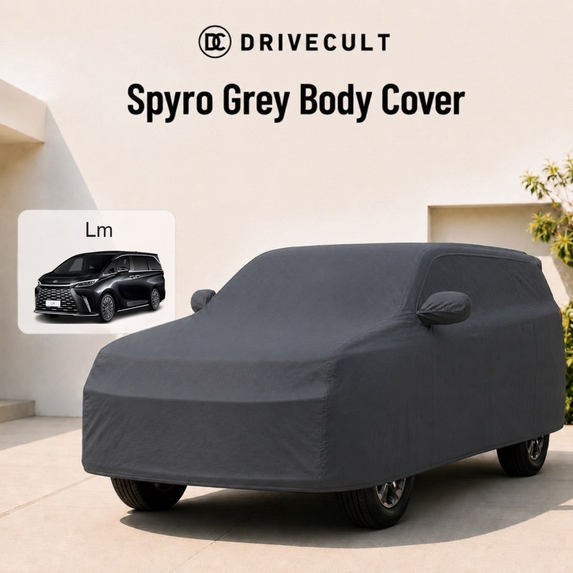 Lexus Lm Body Cover Spyro Grey body cover
