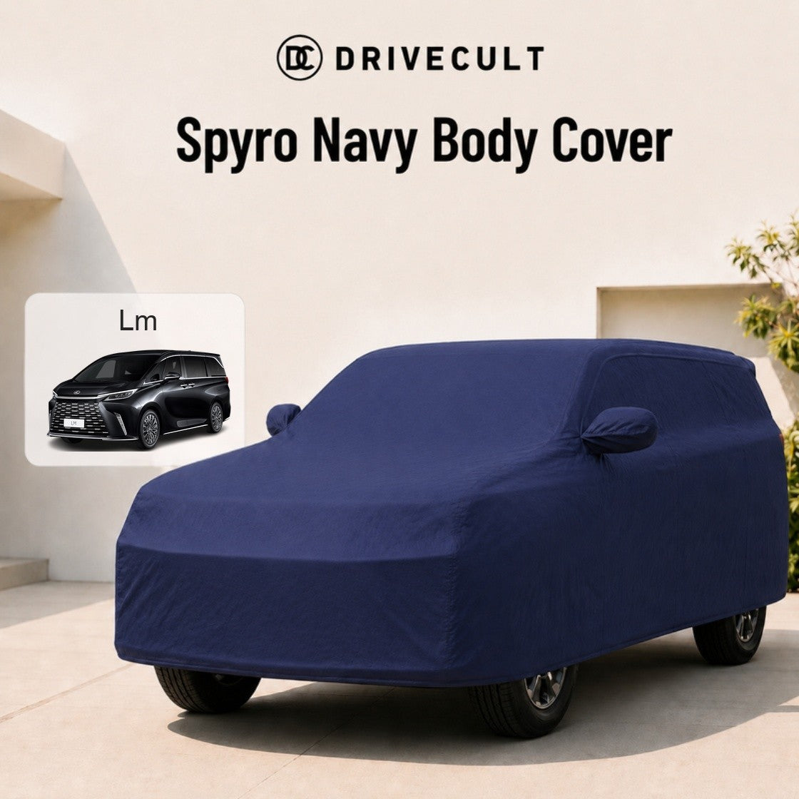 Lexus Lm Body Cover Spyro Navy body cover