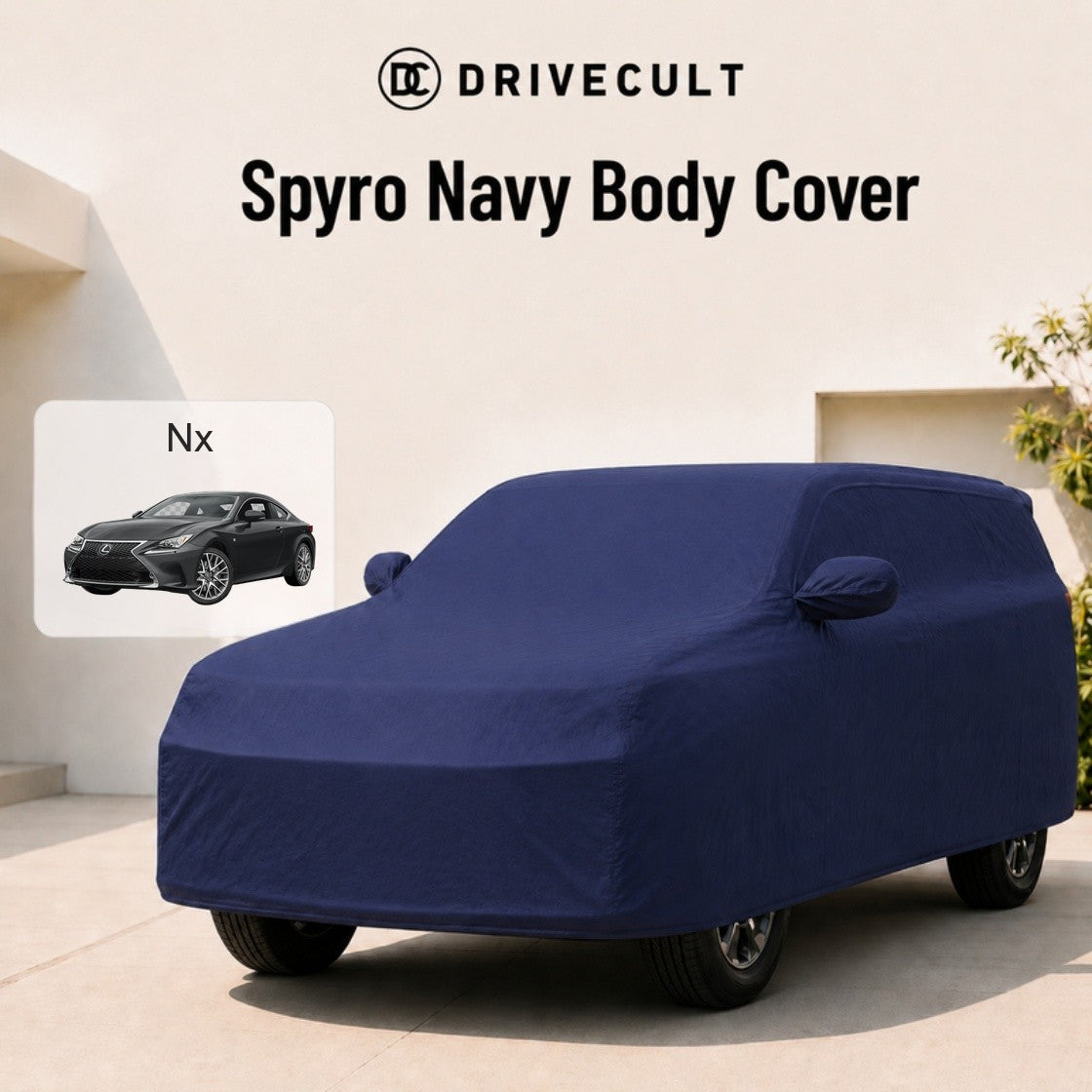 Lexus Nx Body Cover Spyro Navy body cover