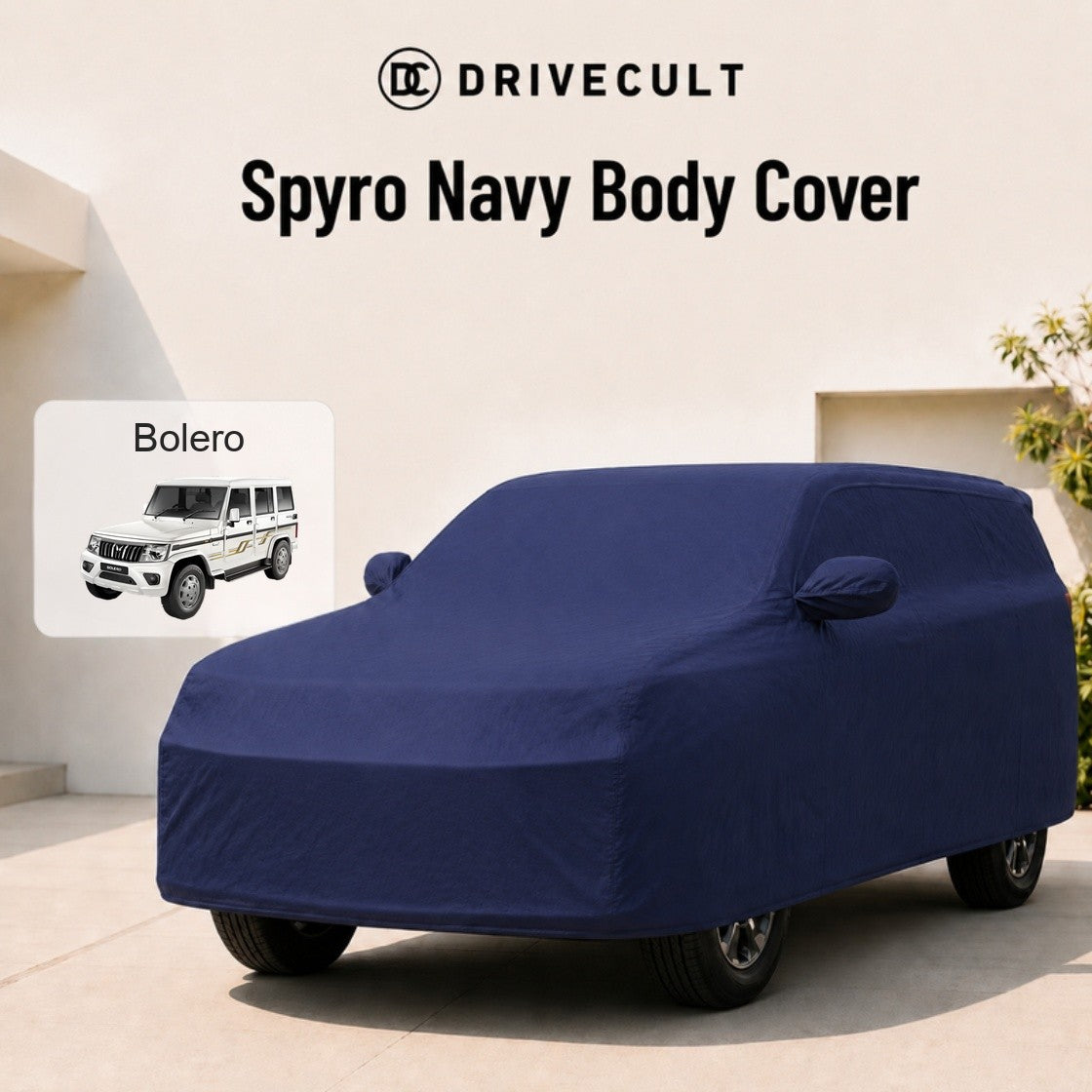 Mahindra Bolero Body Cover Spyro Navy body cover