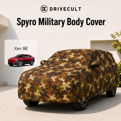 Mahindra Xev 9E Body Cover Spyro Military body cover