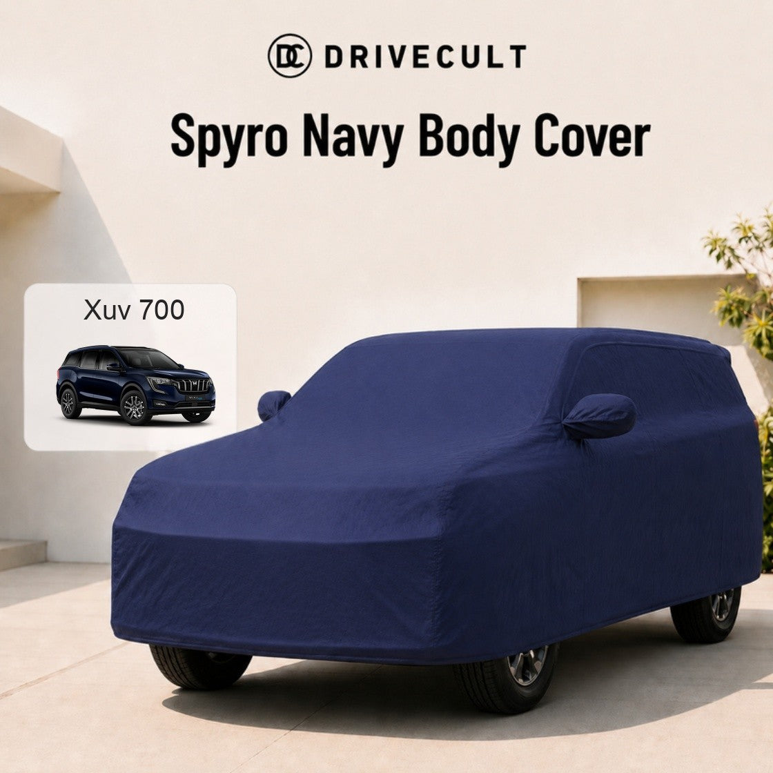Mahindra Xuv 700 Body Cover Spyro Navy body cover