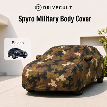 Maruti Suzuki Baleno 2022-2026 Spyro Military body cover