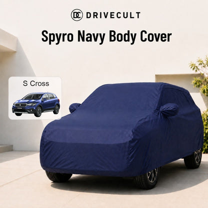 Maruti Suzuki S-Cross Body Cover Spyro Navy body cover