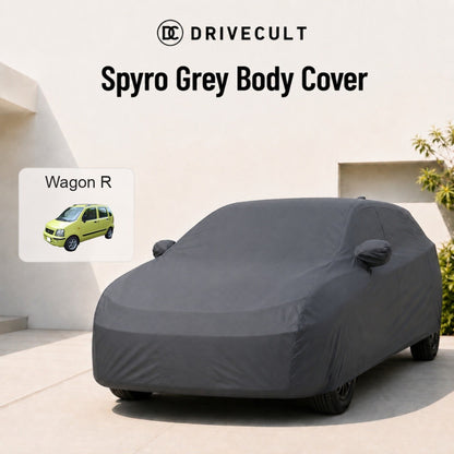 Maruti Suzuki Wagon R 1999-2009 Spyro Grey body cover