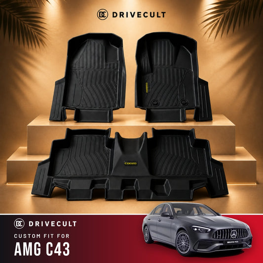 Mercedes-Benz AMG C43 DriveCult ATM Mats custom-fit TPE floor mats