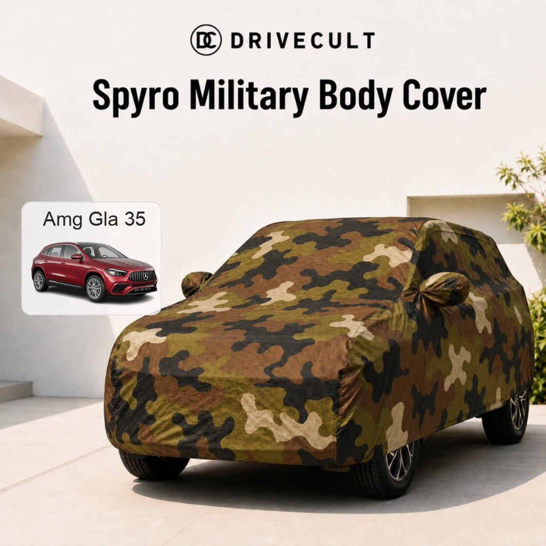 Mercedes-Benz Amg Gla 35 Body Cover Spyro Military body cover
