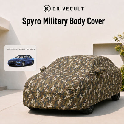 Mercedes-Benz C Class · 2021–2026 Spyro Military body cover