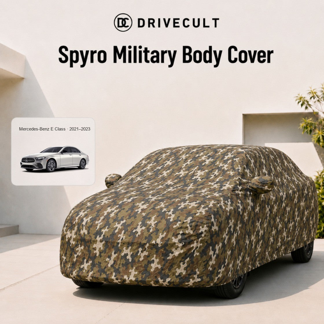 Mercedes-Benz E Class · 2021–2023 Spyro Military body cover