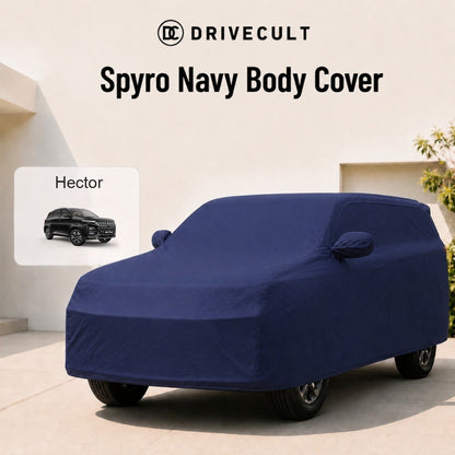 MG Hector Body Cover Spyro Navy body cover