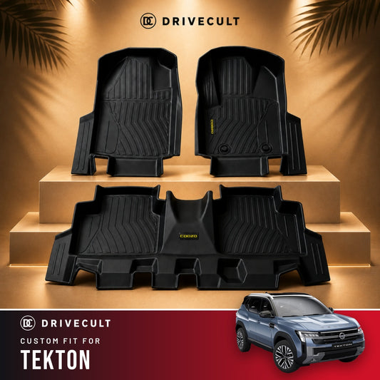 Nissan Tekton DriveCult ATM Mats custom-fit TPE floor mats