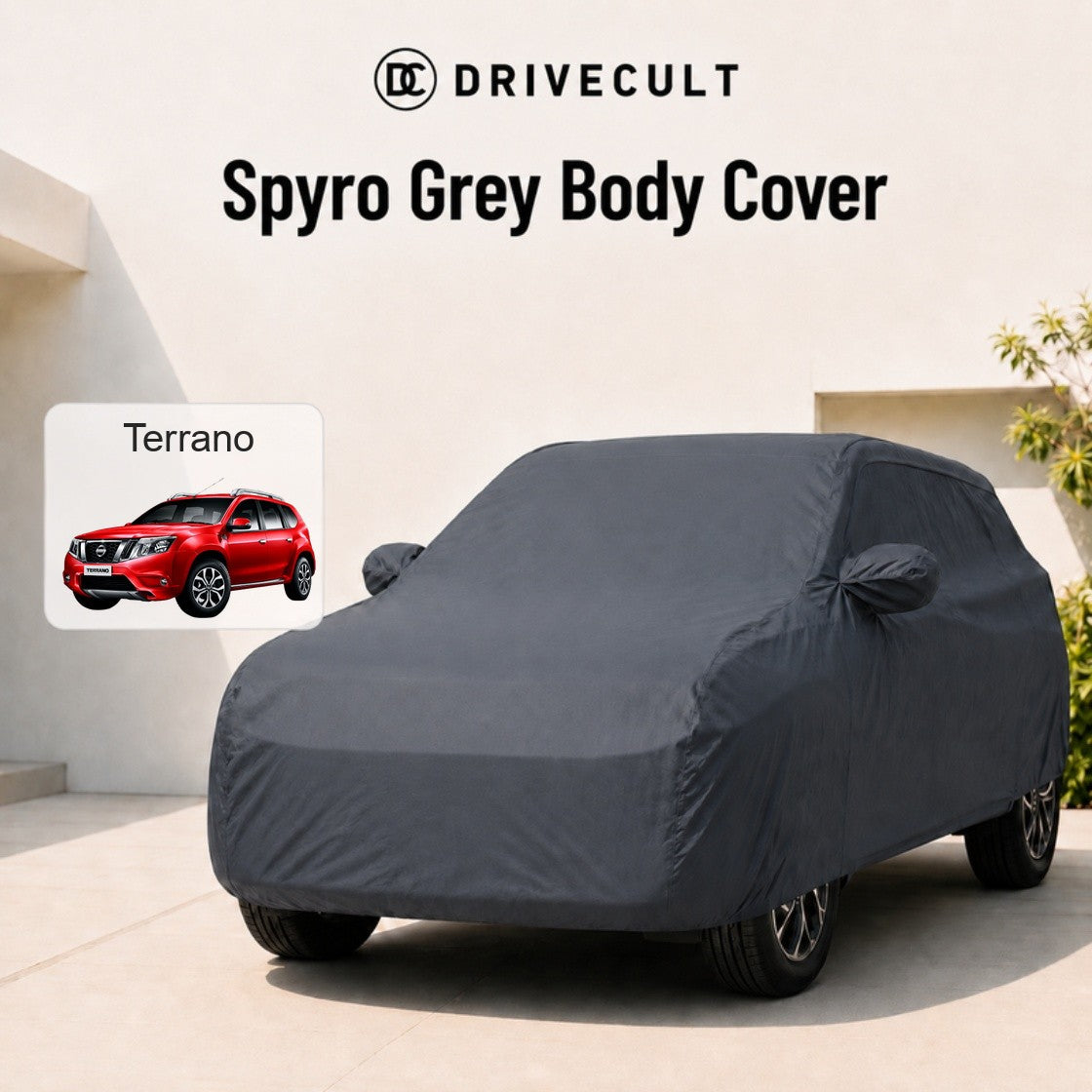 Nissan Terrano Body Cover Spyro Grey body cover