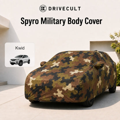 Renault Kwid Spyro Military body cover