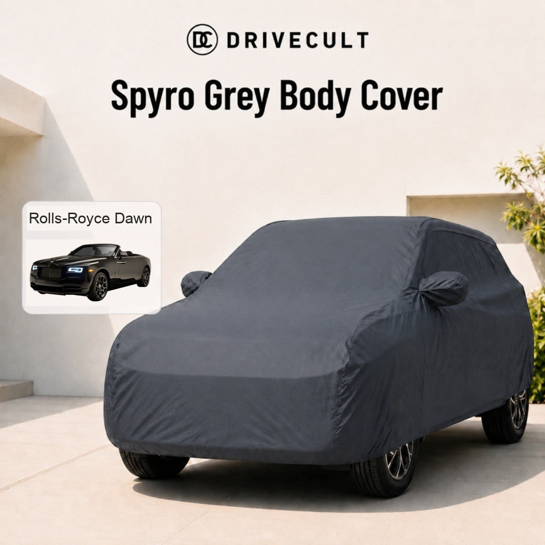 Rolls-Royce Dawn Spyro Grey body cover