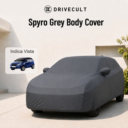 Tata Indica Vista Spyro Grey body cover
