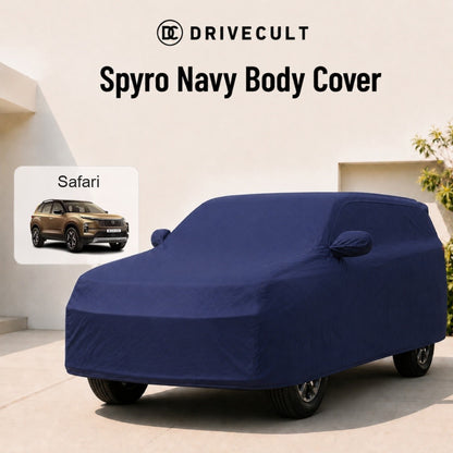 Tata Safari Body Cover Spyro Navy body cover