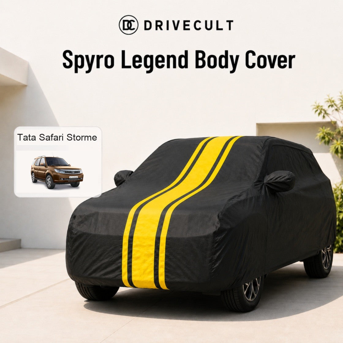 Tata Safari Storme Spyro Legend body cover