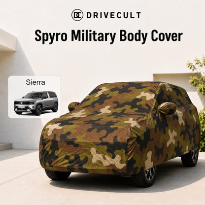 Tata Sierra Body Cover Spyro Military body cover