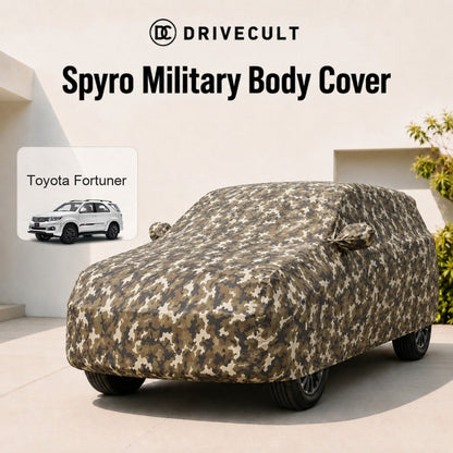 Toyota Fortuner Spyro Military body cover