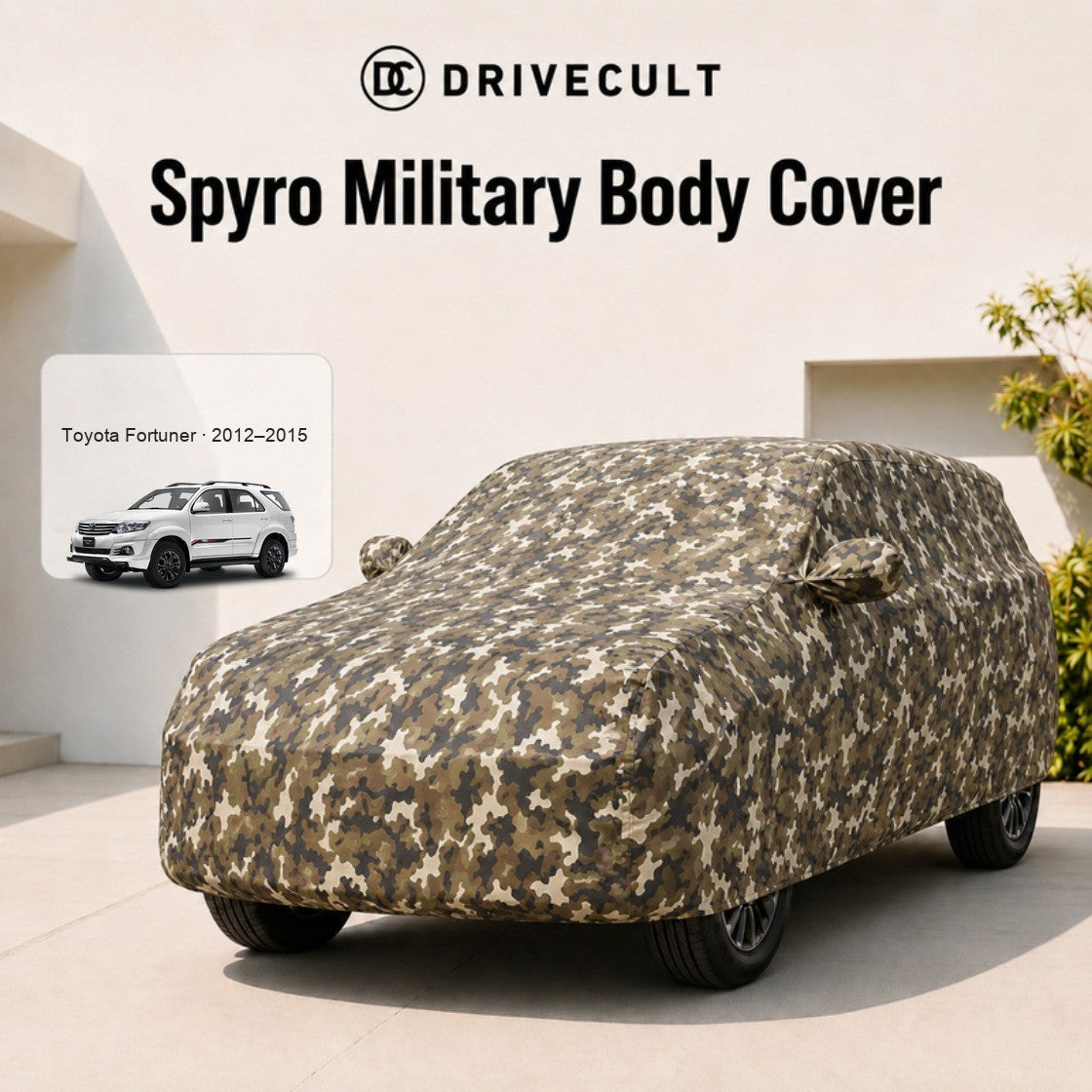 Toyota Fortuner · 2012–2015 Spyro Military body cover