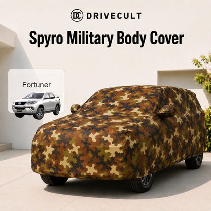 Toyota Fortuner Body Cover · 2016–2020 Spyro Military body cover