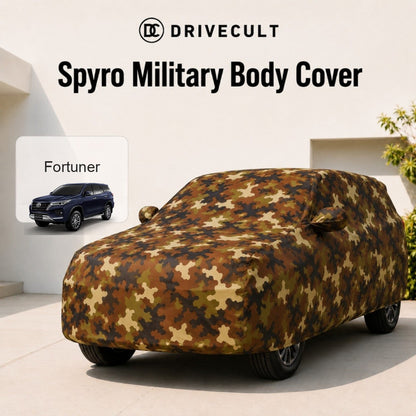 Toyota Fortuner Body Cover · 2021–2023 Spyro Military body cover